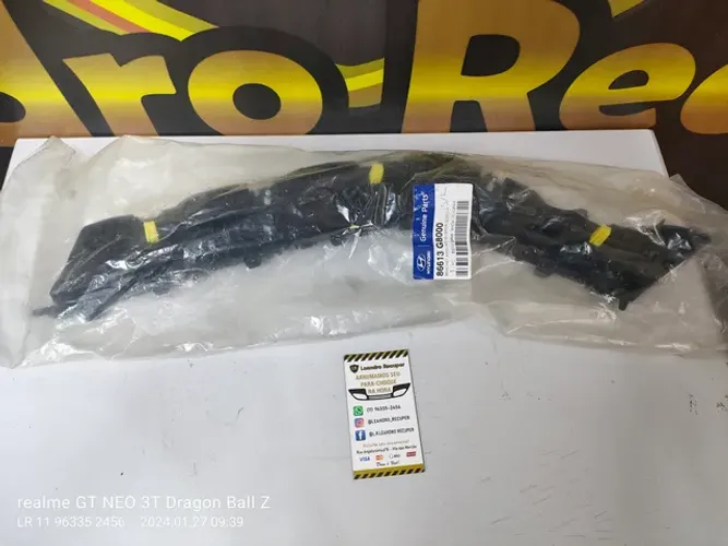 Guia Parachoque Traseiro Esquerdo Hyundai Azera 2012 2013 2014 2015 2016 Novo Original 
