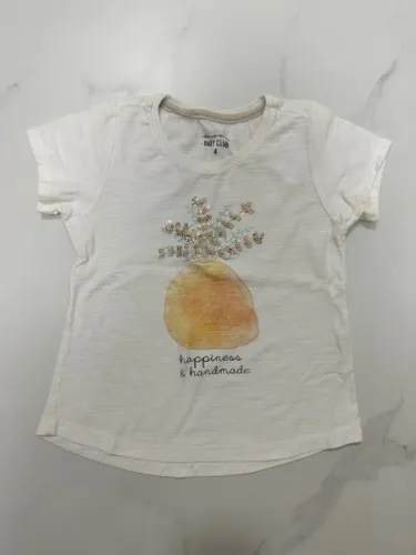 Camiseta Manga Curta Zara 4T