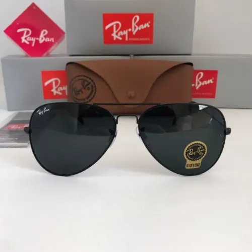 Óculos Ray Ban Aviador Clássico Black Lentes de cristal