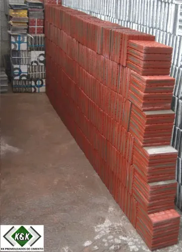 Ladrilho Hidráulico para calçada modelo 25 dados