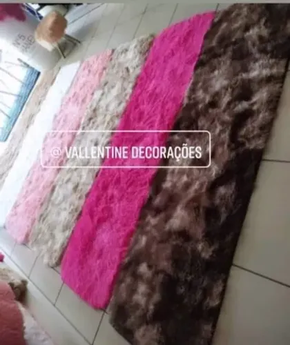 Tapete Passadeira Pelo Alto - Medida Aproximada 2,0x0,60