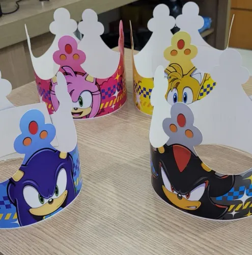 Coroas Do Sonic -Burguer king 2024-Novas - Valor por unidade (Consulta)