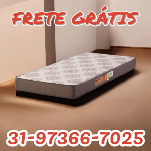 COLCHÃO D20 SOLTEIRO DIRETO DA FÁBRICA