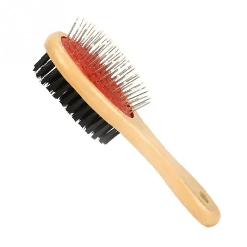 Escova Dupla P/ Mega Hair Hair E Protese Ref Cn877