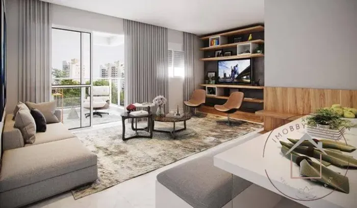 APARTAMENTO 72M² 2 QUARTOS SENDO 1 SUITE E 1 VAGA. FÁCIL ACESSO AS PRINCIPAIS VIAS DA REGI
