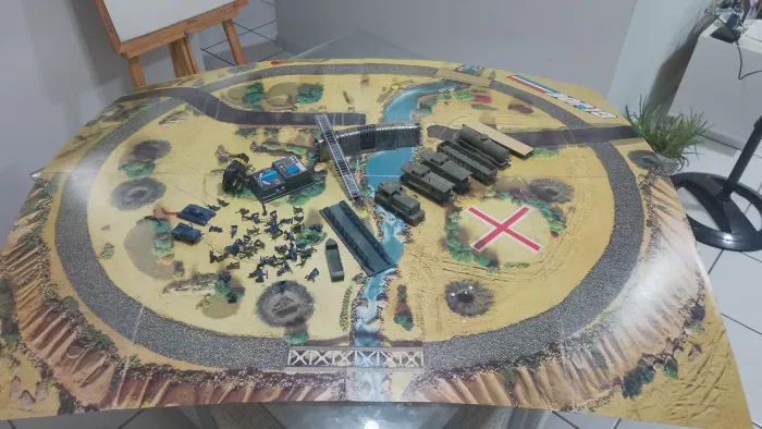 G.I. Joe - Mesa de Batalha Vintage com Acessórios