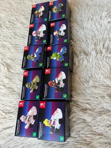 Mario kart 8 mcdonalds, coleção completa