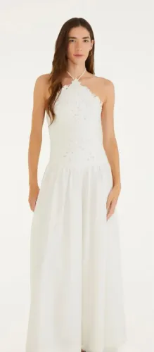 Vestido branco Casamento civil - FARM