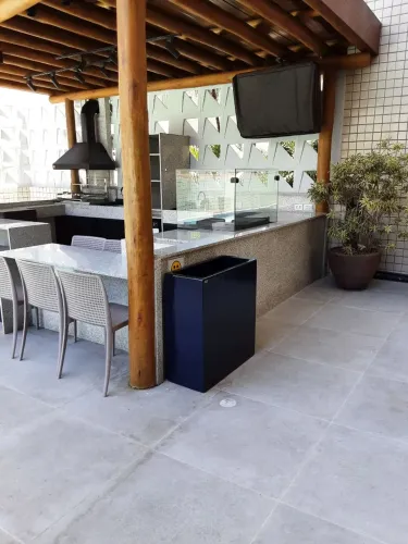 Vaso jardineira P Azul escuro ou Preto ideal para decoração 