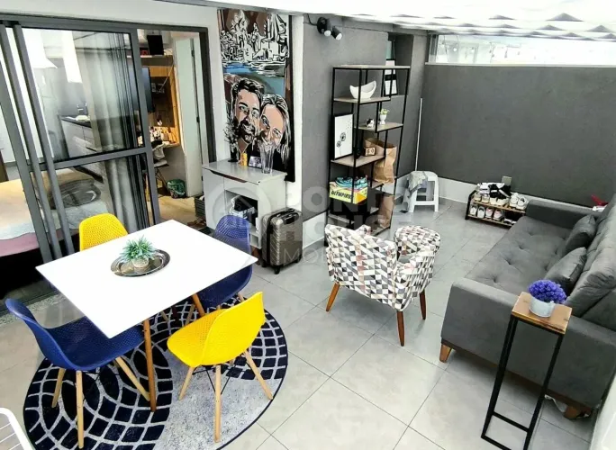 Studio à venda e locação em Mirandópolis, mobiliado, próximo ao metrô Santa Cruz