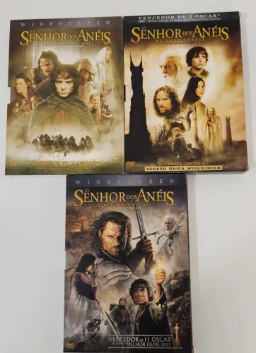 Trilogia O Senhor dos Anéis - DVD