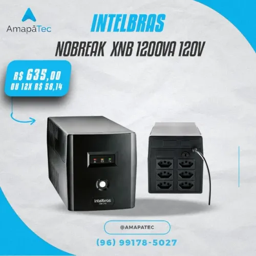 Nobreak Intelbras XNB 1200VA 120V