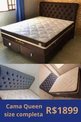 Cama queen size direto da fábrica