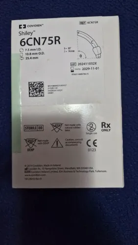 Traqueostomia Flexíveis Shiley 6CN75R 7,5 mm