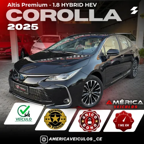 Corolla 2025 - Altis Premium HYBRID HEV 1.8  - 1 mil km