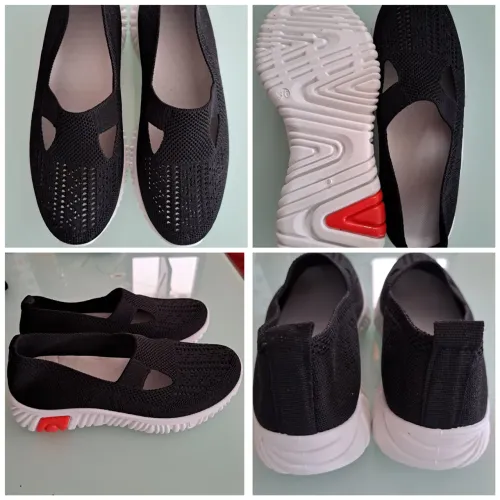 Tênis Feminino Casual Confortável Preto