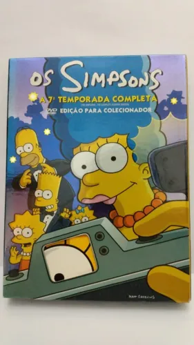 Dvd filme animação Os Simpsons 7a Temporada Completa Edição Para Colecionador sétima tempo