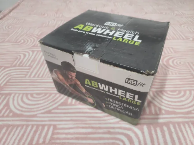 Roda para treino abdominal 