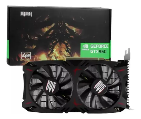 Placa de Vídeo Nvidia GeForce GTX 960 4GB GDDR5 Revenger - Dual Fan Gaming