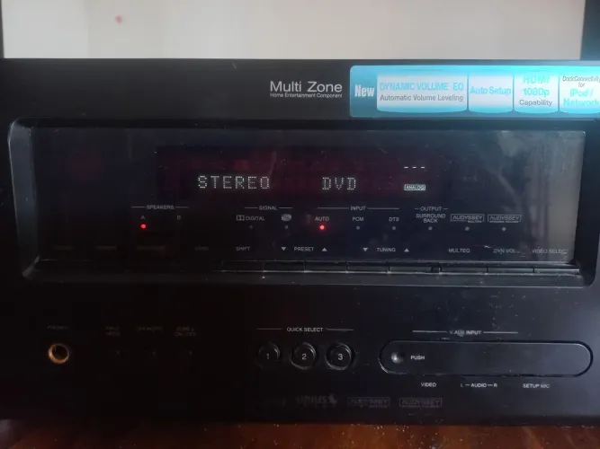 Receiver Denon AVR-689 + Caixas Philips ? Potência e Qualidade de Som | HDMI | 7.1 Canais