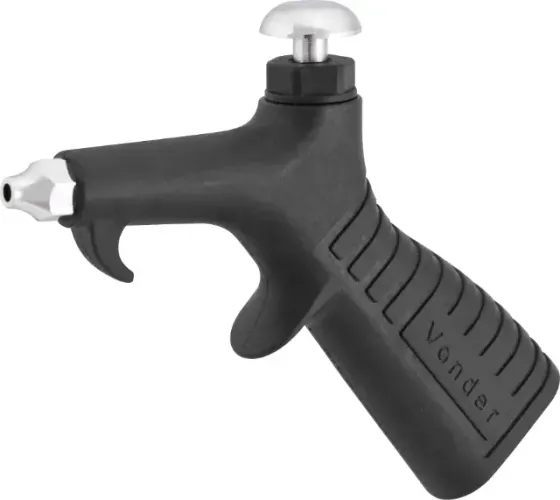 Pistola de ar para limpeza, rosca 1/4" NPT, com botão, PL 006, VONDER