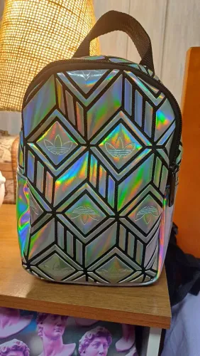 Mini Mochila Adidas Holográfica Originals