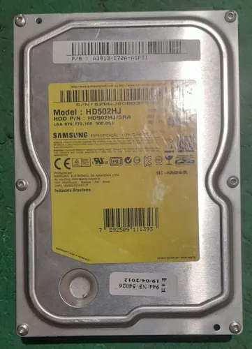 Hd de 500gb para notebook ou pc