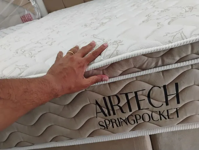 CAMA SUPER KING, MOLAS ENSACADAS ORTOBOM