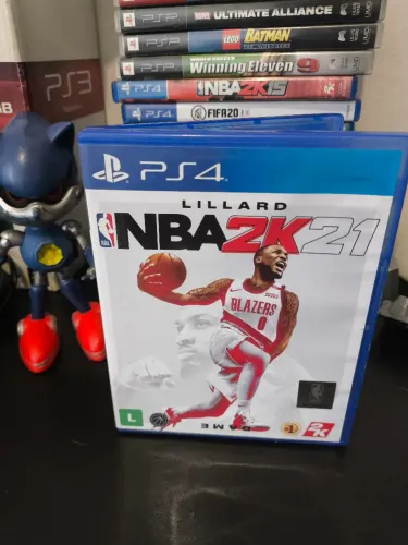 Jogo para PS4 usado NBA 2K 21 mídia física