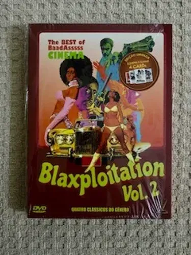 DVD Duplo Versátil: Blaxploitation Vol.2 (Edição especial com 4 cards exclusivos)