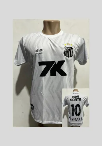 Camisa do Santos branca