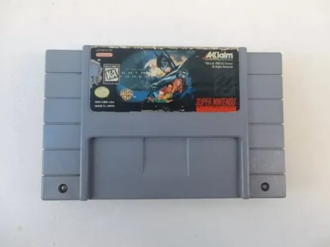 Batman Forever - Original Americano Para Super Nintendo