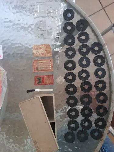 Vendo peças e discos maquina Singer