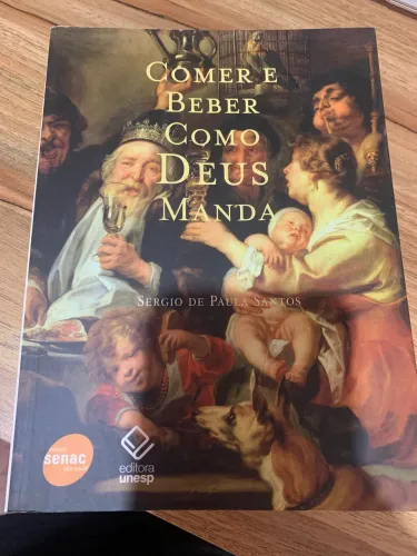 Livro Comer e beber como Deus manda 