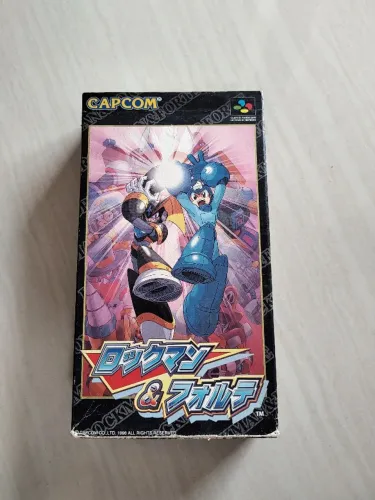 Rockman & Forte p/ SNES/SFC original japonês - cartucho videogame