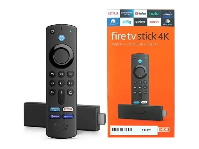 Amazon Fire Tv Stick 3 Geração 4k / Wifi / Alexa - Preto