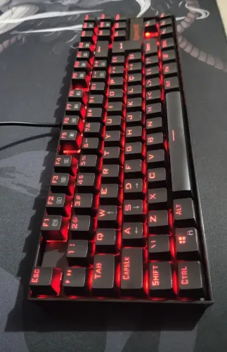 Teclado Mecânico Redragon Kumara K552 - Switch Black