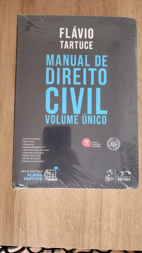 Manual de Direito Civil - Volume Único 12°edição/2022