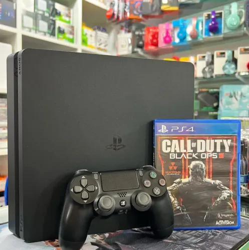PlayStation 4 Slim 1TB impecável sem sinais de uso 