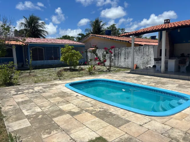 Aluguel de casa com piscina na praia do sossego em Itamaracá 