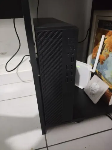 computador Pc slim branco I5 8gb ram SSD 240gb tela 23.8fhd<br><br>