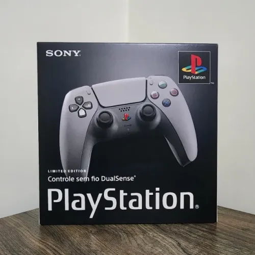 Controle DualSense PS5 Aniversário 30 Anos Edição Limitada de Colecionador - Novo, Lacrado