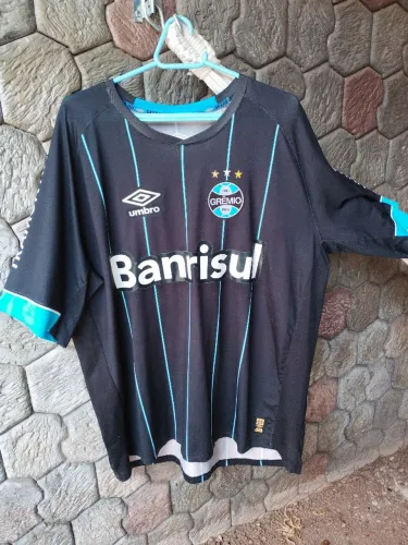 Camisa do Grêmio 3 preta 2015 raridade 
