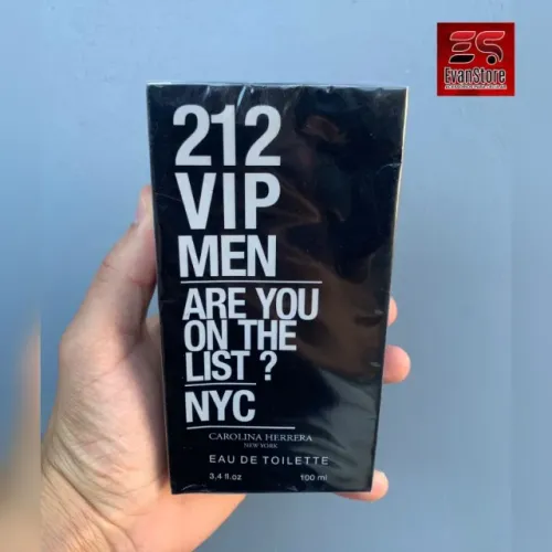 Perfume 212 vip men importado 100ml 