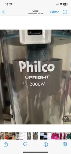 Aspirador pó Philco