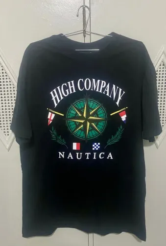 Camiseta High x Nautica Compass Preta M