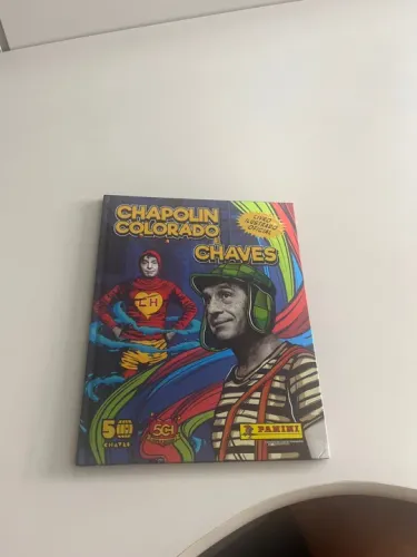 Álbum de figurinhas Chapolin e Chaves capa dura vazio