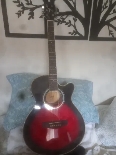 Violão elétrico Bravo TF200 cordas de aço 