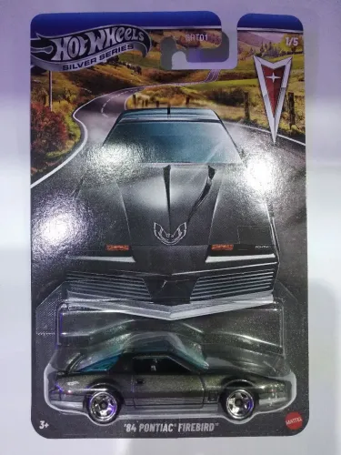 Carrinho Hot Wheels Silver series 84 Pontiac Firebird