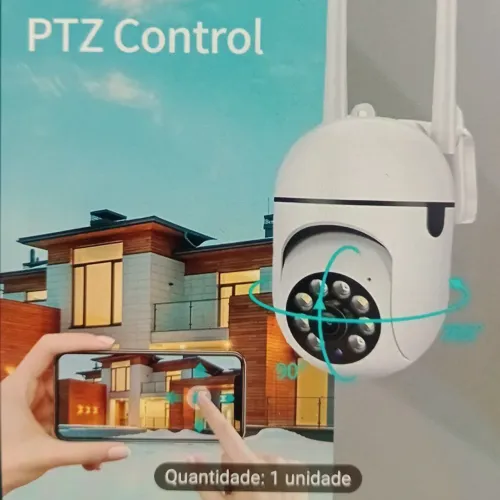Câmera de Segurança Wi-Fi PTZ 360°